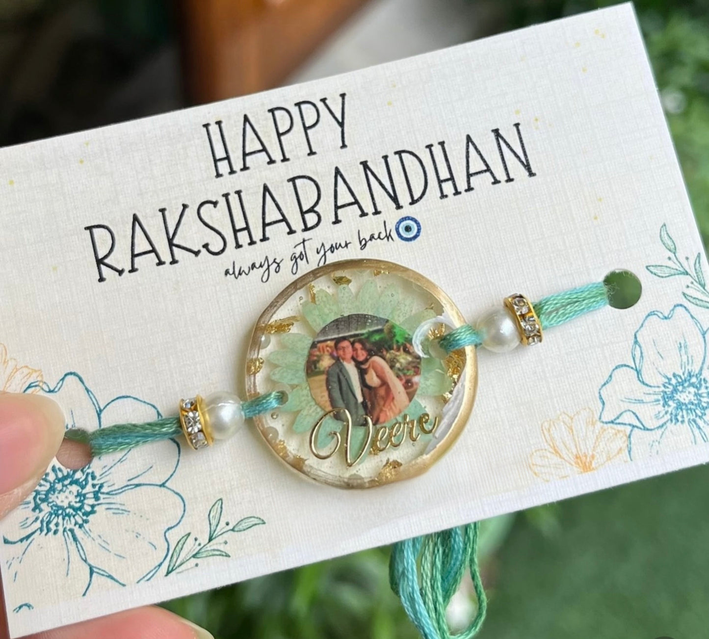 Exclusive Customised Photo Rakhi