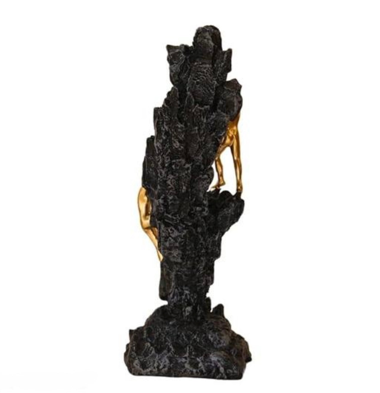 Decorative Mountain Climbing Sculpture Showpiece