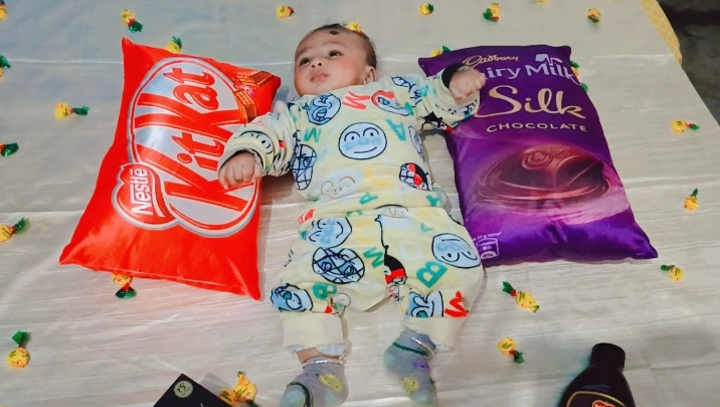 Dairy Milk Silk & Maggi Pillows Combo - Set of 2