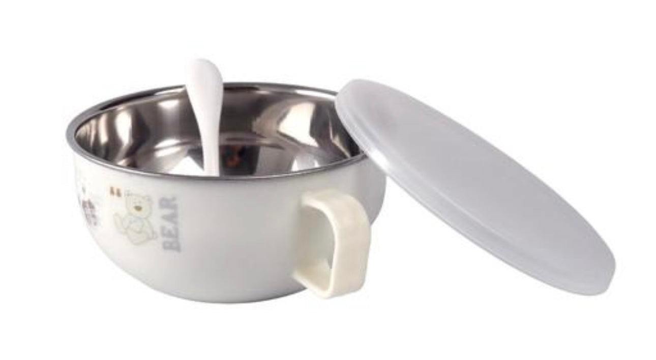 Leakproof & Airtight Baby Food Bowl with Lid (500 ML)