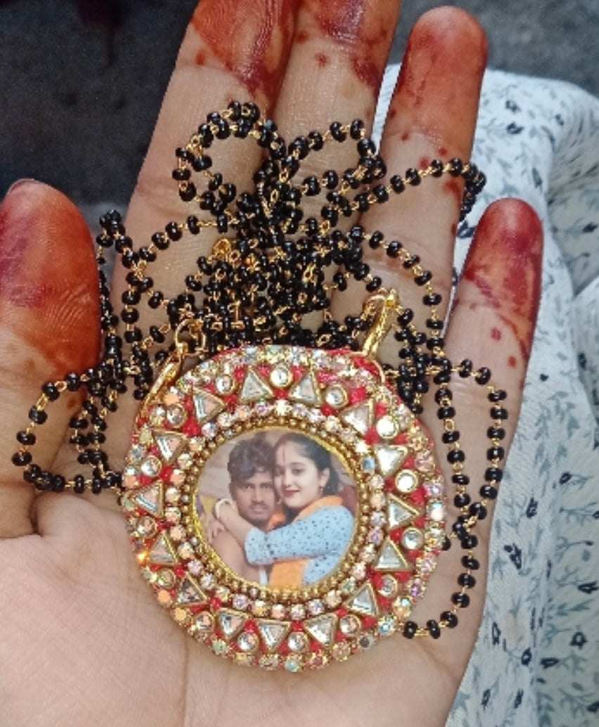 Exclusive Personalised Photo Mangalsutra