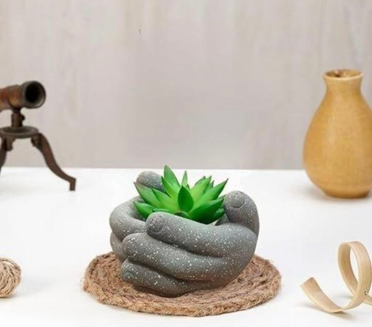 Unique Hands Succulents Planter