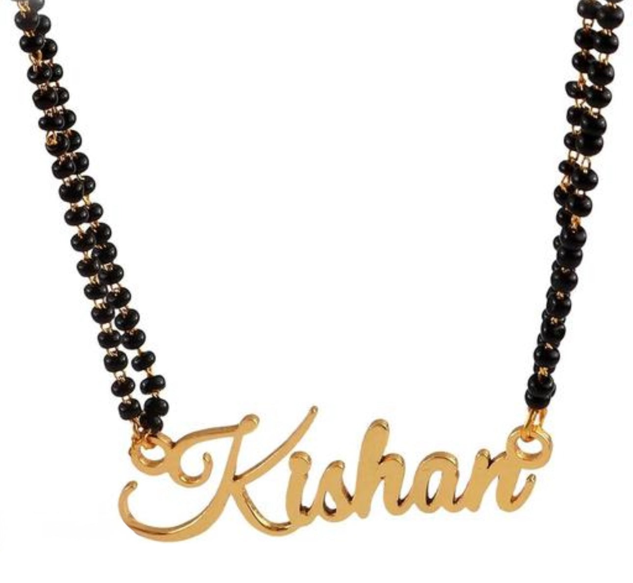Exclusive Husband Name Personalised Mangalsutra