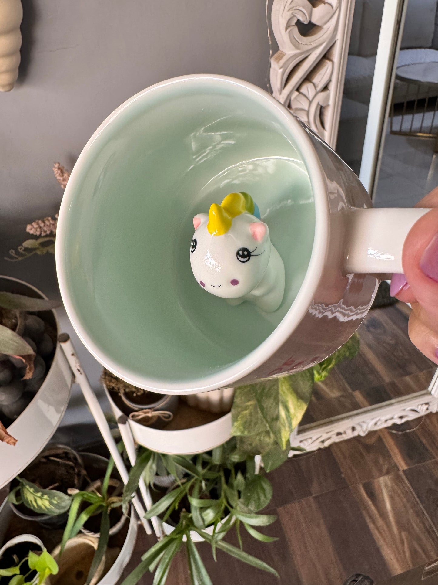Pinterest Inspired Unicorn Inside Mug