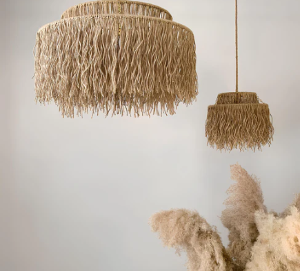 Jute Hanging Lamp