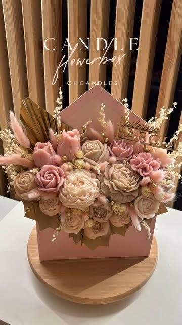 Luxe Assorted Candles Gift Box Bouquet