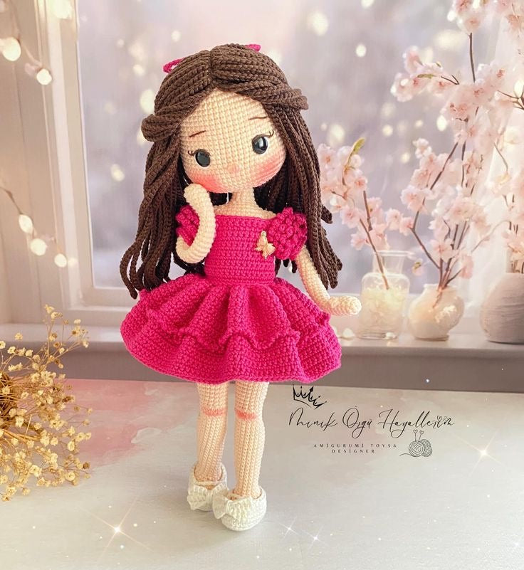 Cute Handmade Crochet Doll