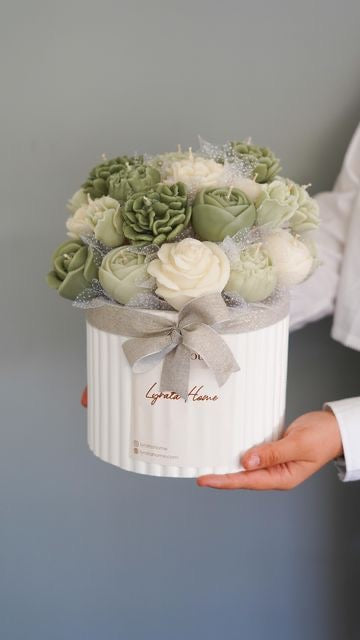 Luxe Assorted Candles Gift Box Bouquet