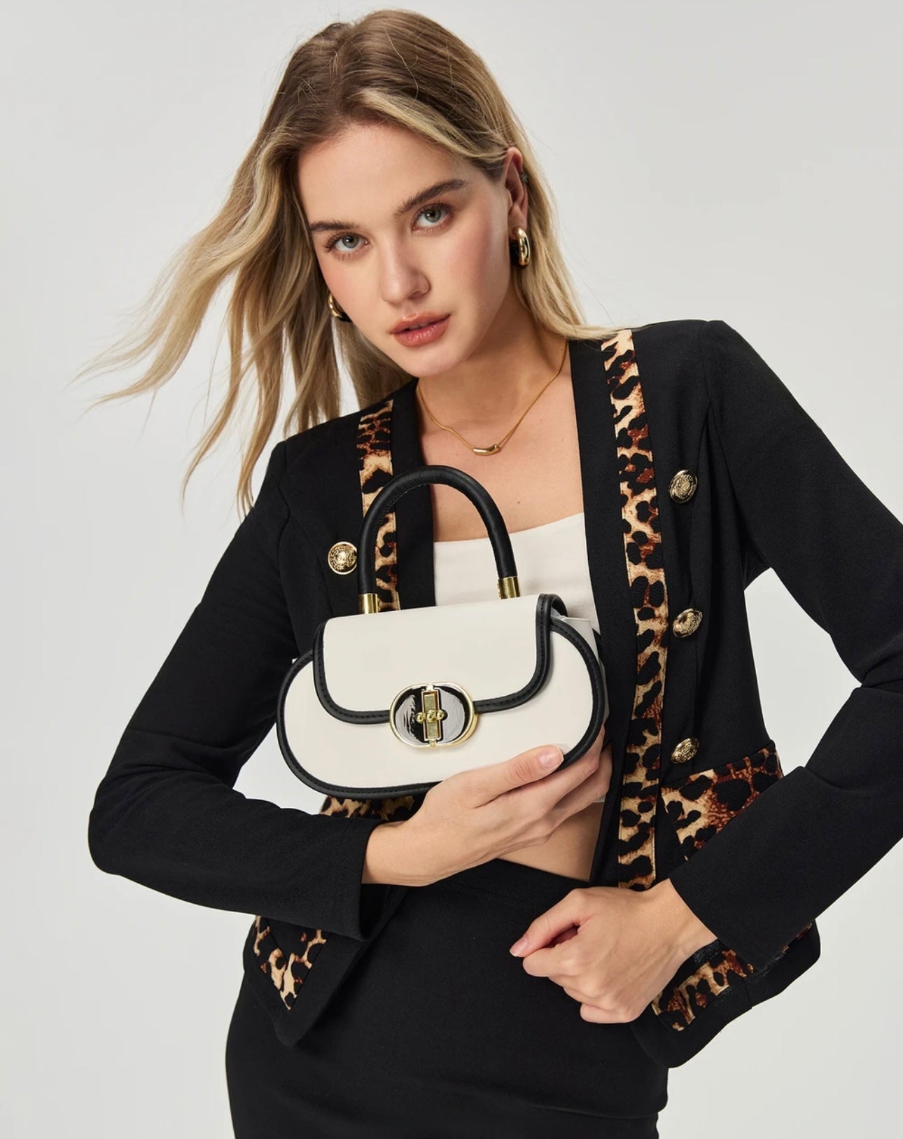 Compact Luxury Statement Bag