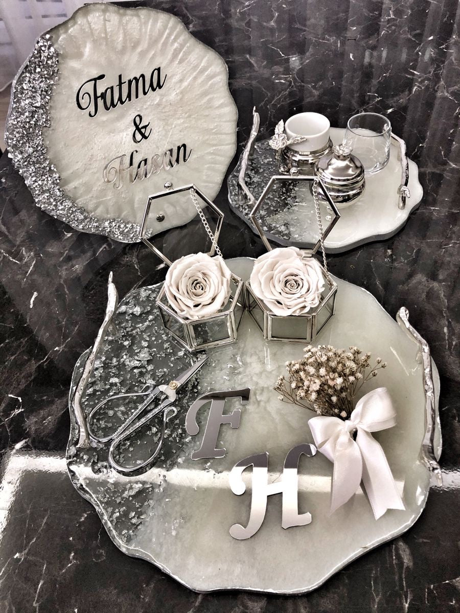Customised Engagement Ring Tray/Platter