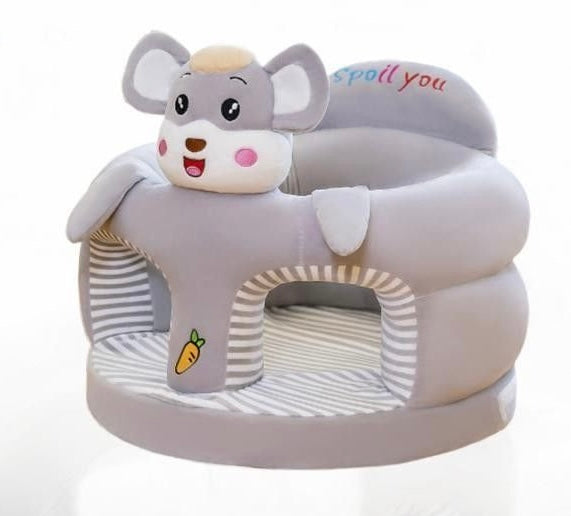 Cute Plush Animals Shape Baby Seater Sofa/Chair (0-3 Years)