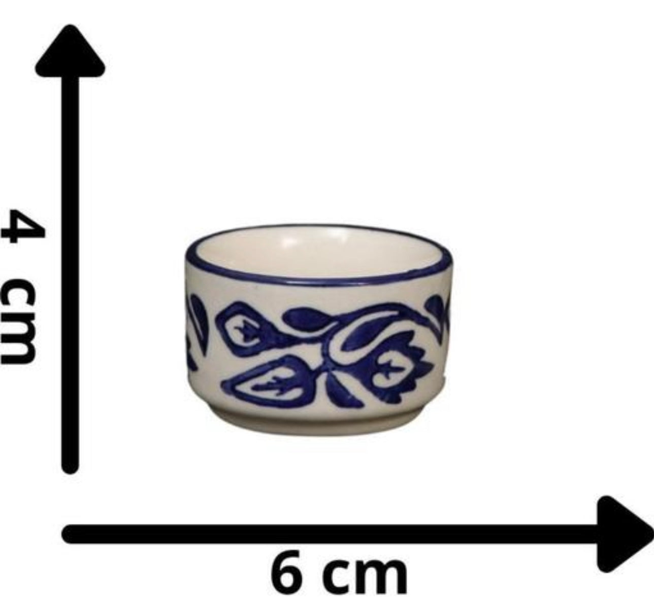 Elegant Small Dip/Chutney/Sauce Bowls - Set of 4