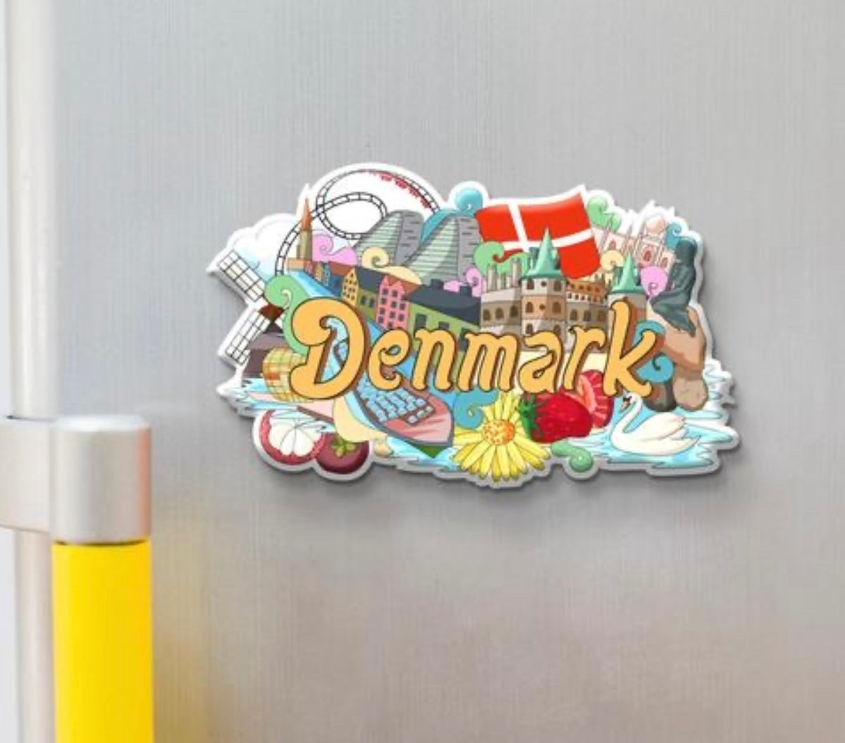 International Travel Countries Fridge Magnet
