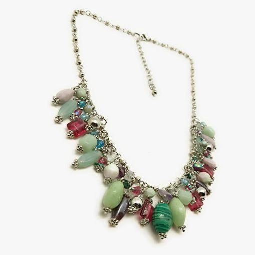 Boho Multicoloured Western Charms Necklace