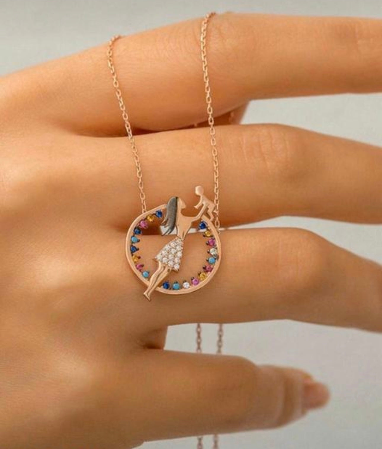 Minimalist Mother’s Day Pendant for Mothers