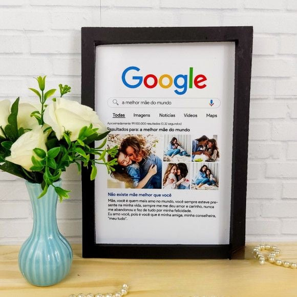 Personalised Google Photo Frame