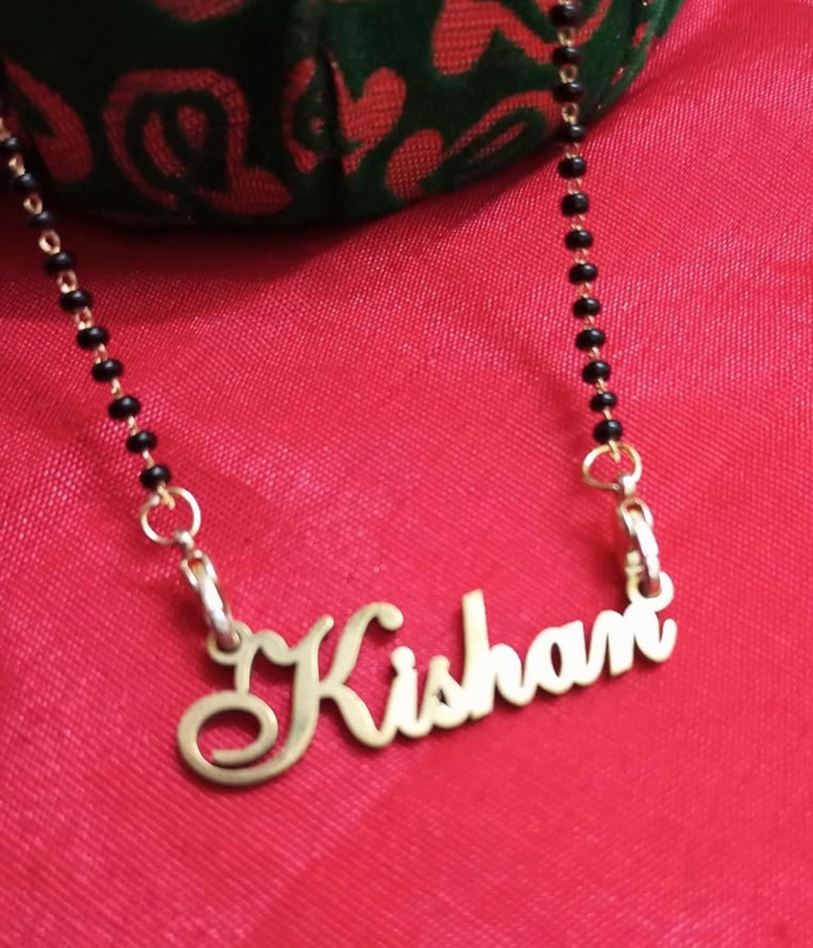 Exclusive Husband Name Personalised Mangalsutra