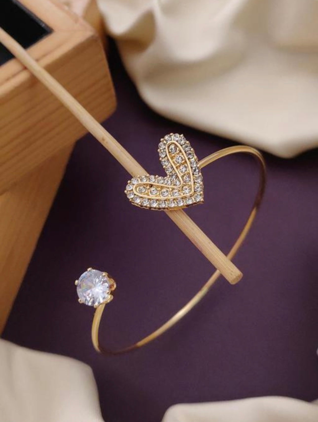 Gold Plated Petite Adjustable Bracelet