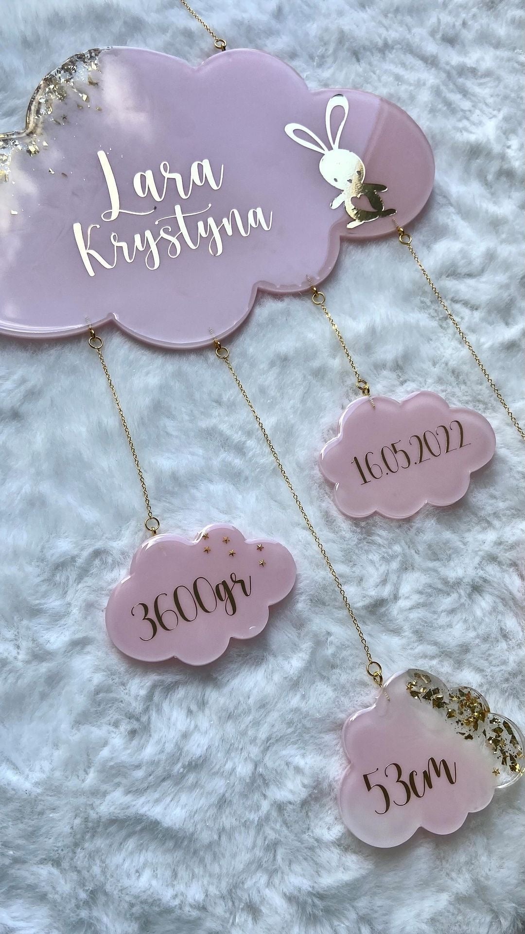 Baby Details Wall Hanging