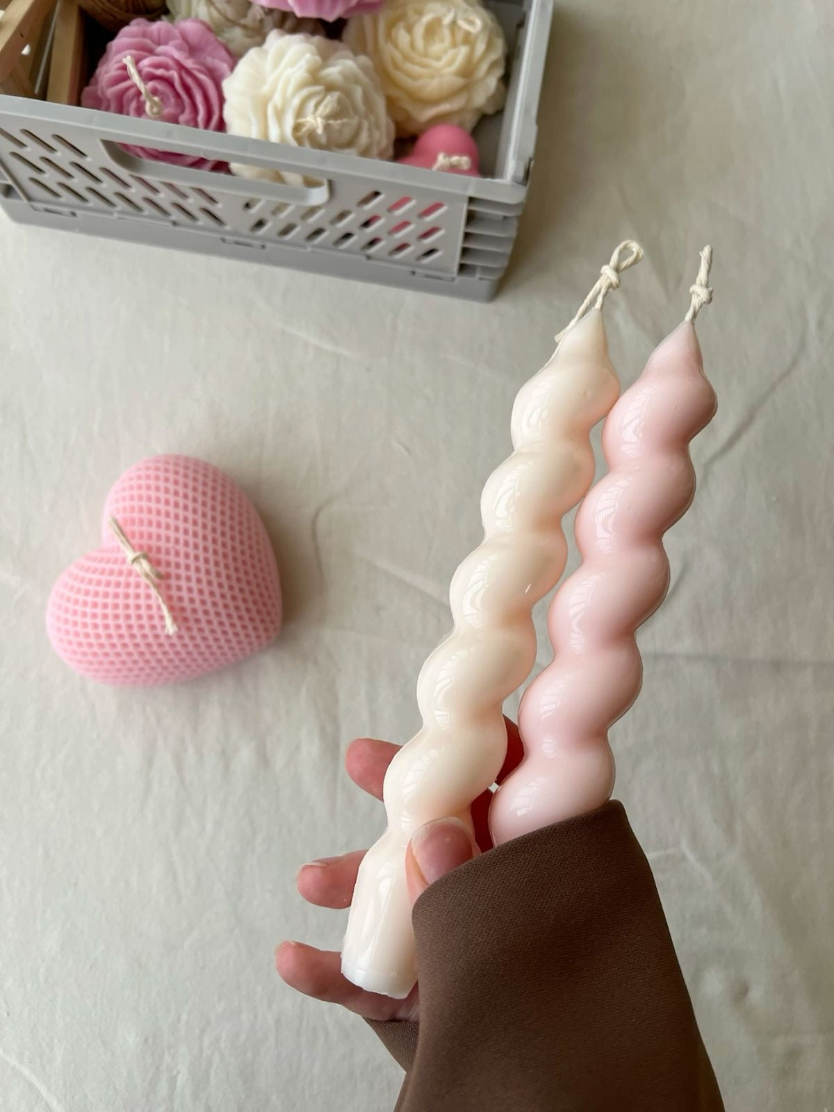 Premium Swirl Candles