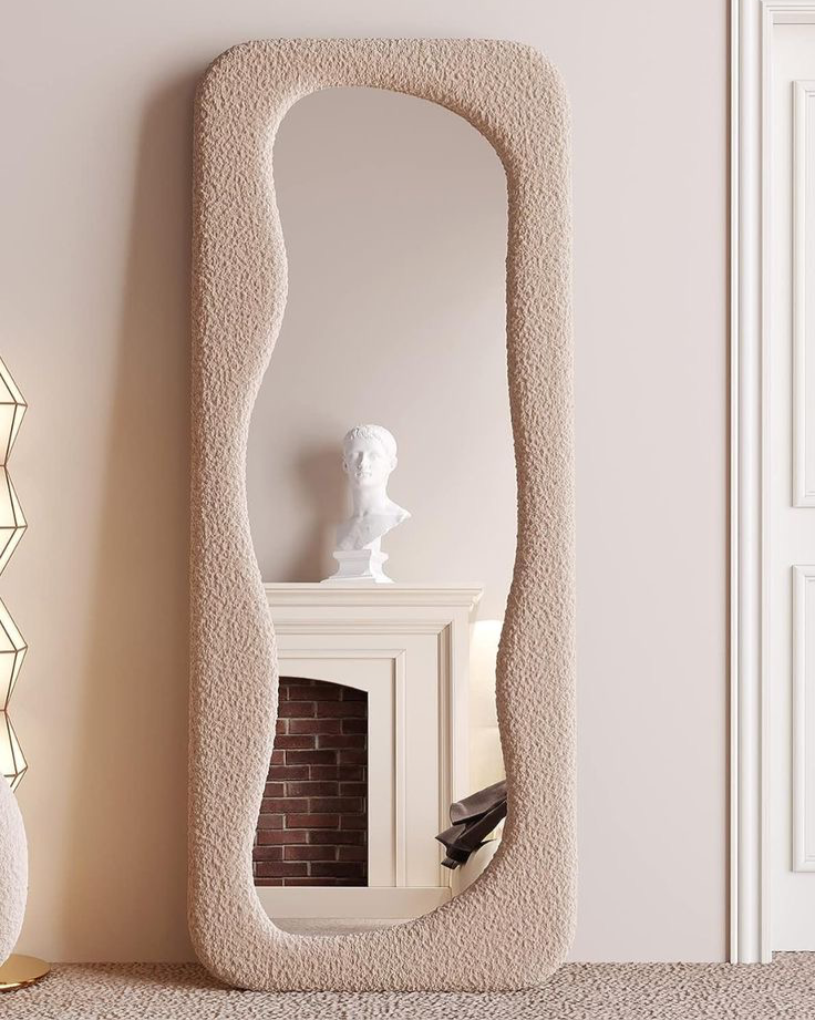 Nordic Wavy Irregular Mirror