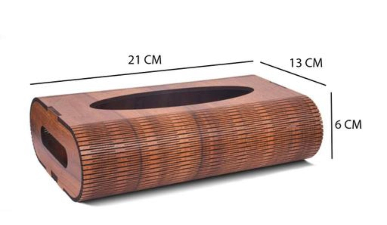 Classic Wooden Nordic Tissue/Napkin Holder