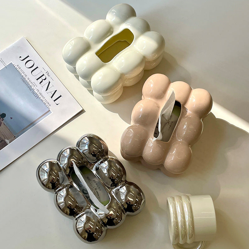 Luxe Bubble Tissue Box