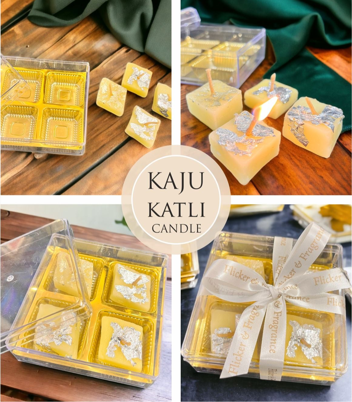 Kaju Katli Candles
