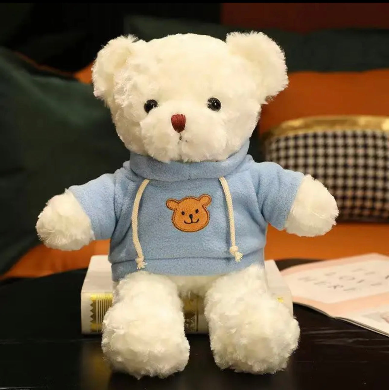 Premium Cute Huggable Plush Teddy With Hoodie