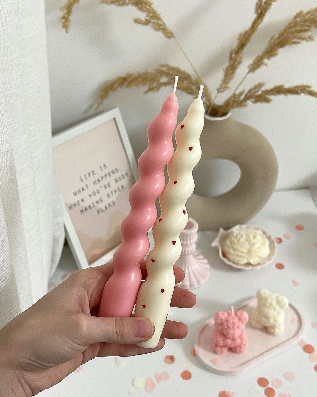 Premium Swirl Candles