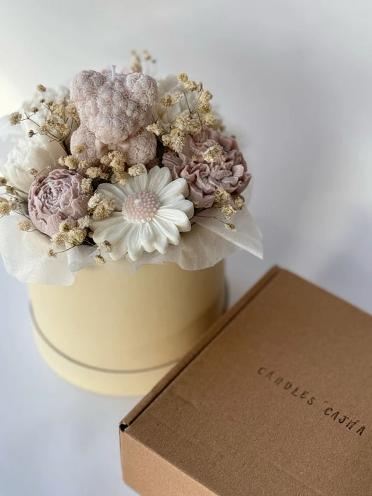 Luxe Assorted Candles Gift Box Bouquet