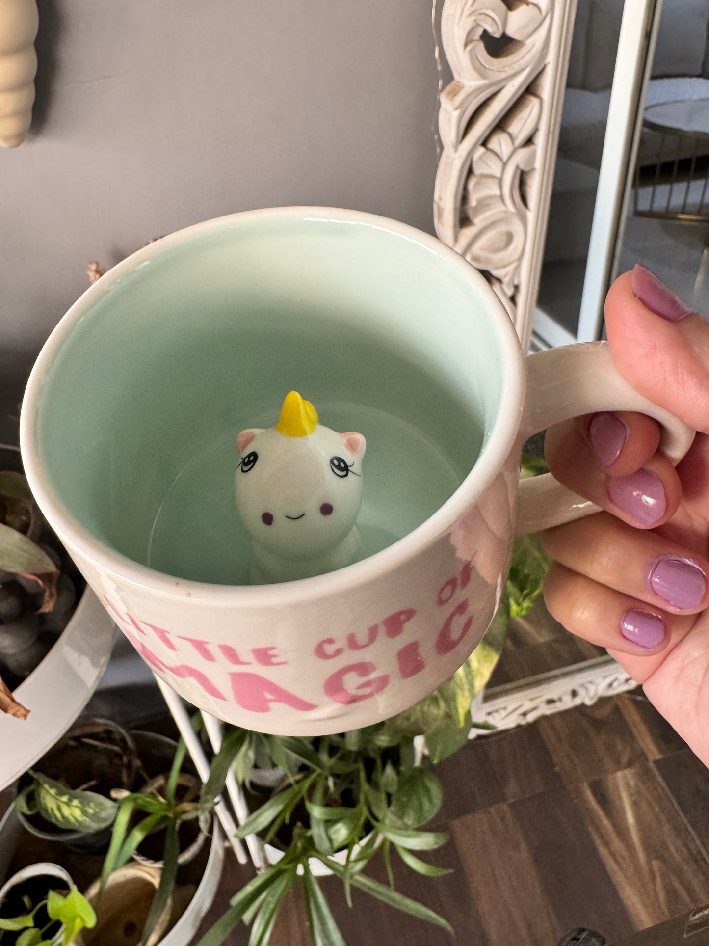 Pinterest Inspired Unicorn Inside Mug