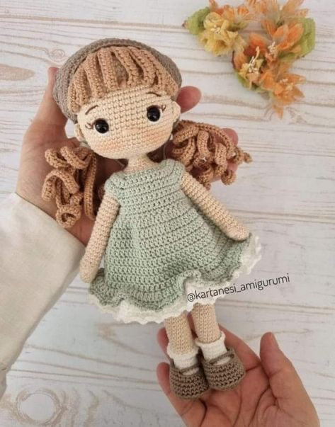 Cute Handmade Crochet Doll