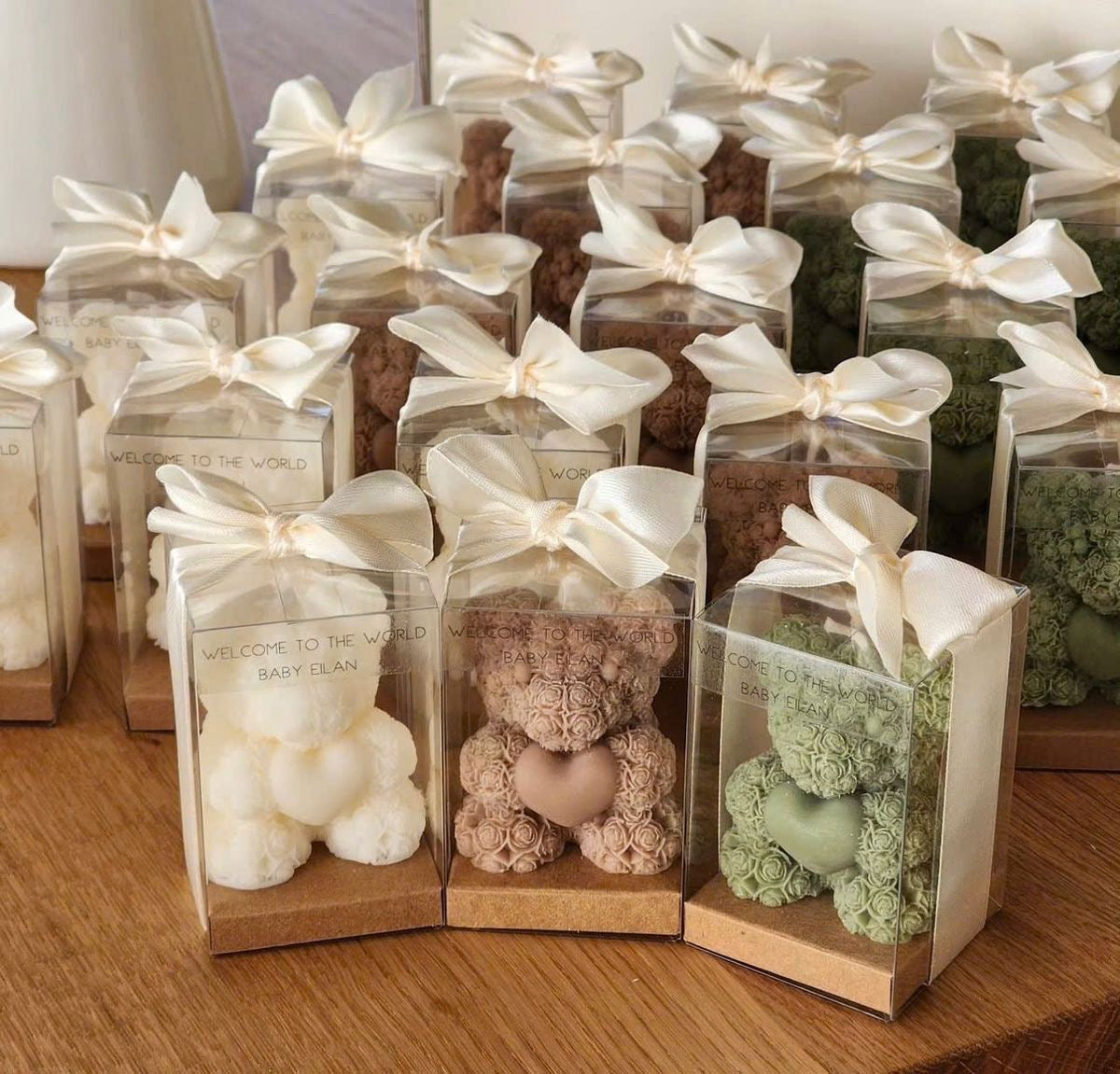 Decorative Cute Teddy Candles