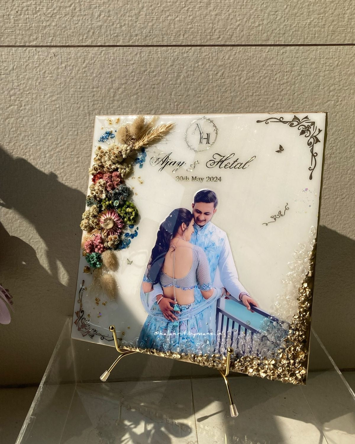 Customised 3D Square Photo Frame