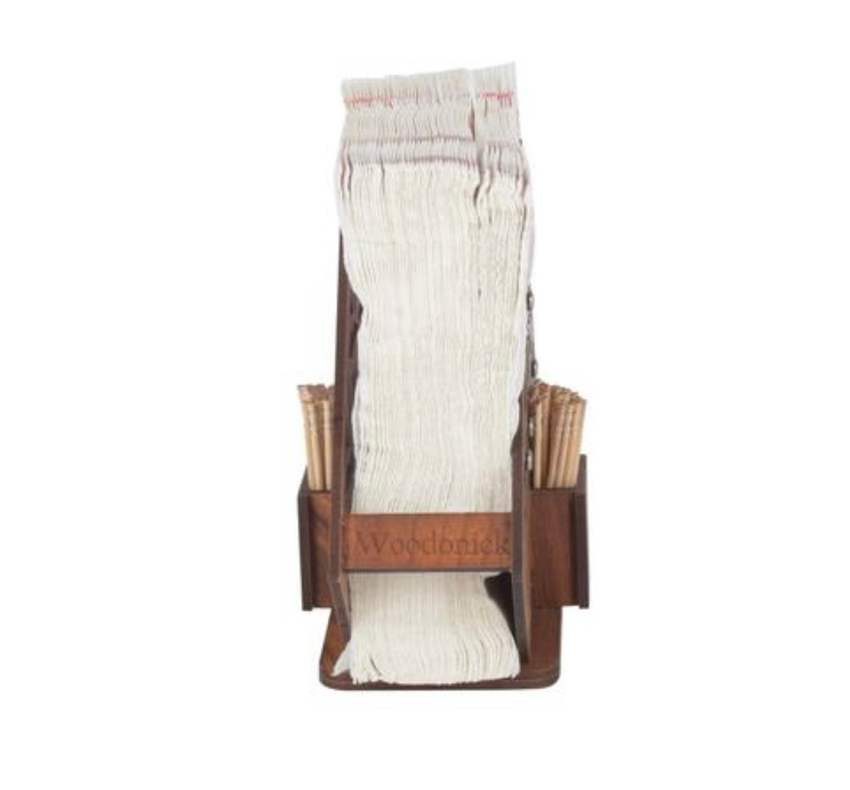 Classic Wooden 2 in 1 Tissue/Napkin & Toothpick Holder