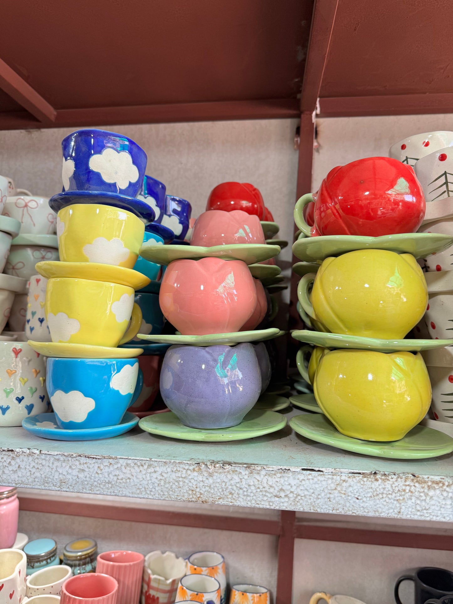 Classy Tulip Mug with Saucer