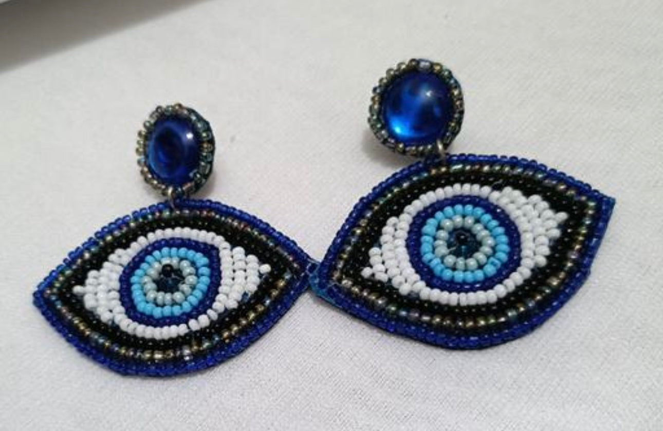 Exclusive Evil Eye Beaded Earrings