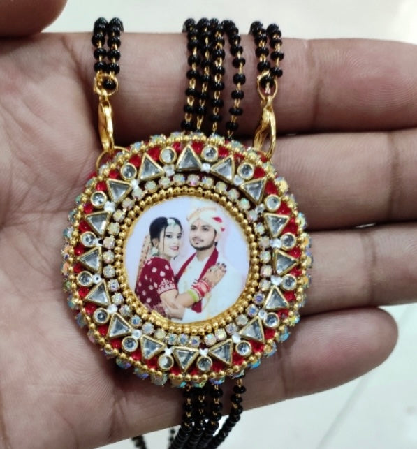 Exclusive Personalised Photo Mangalsutra