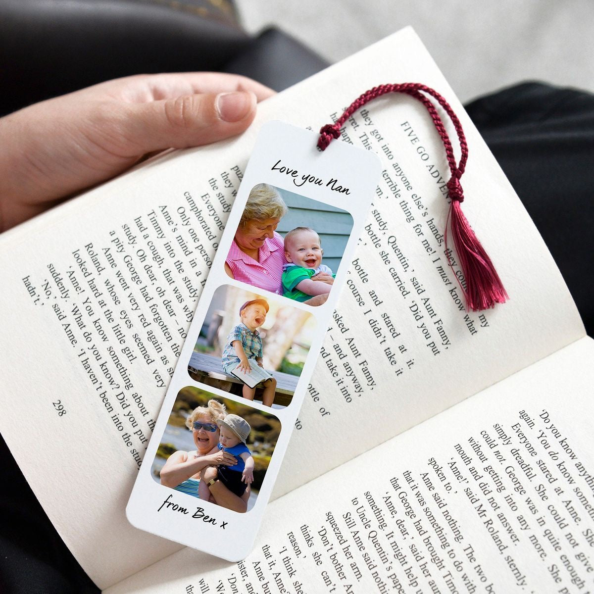 Customised Photo Bookmarks