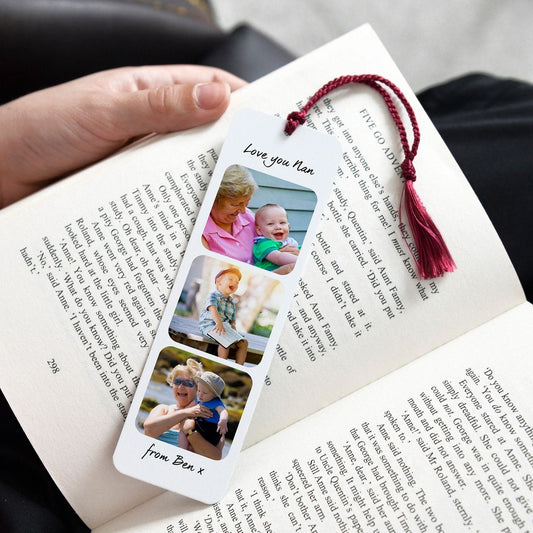 Customised Photo Bookmarks