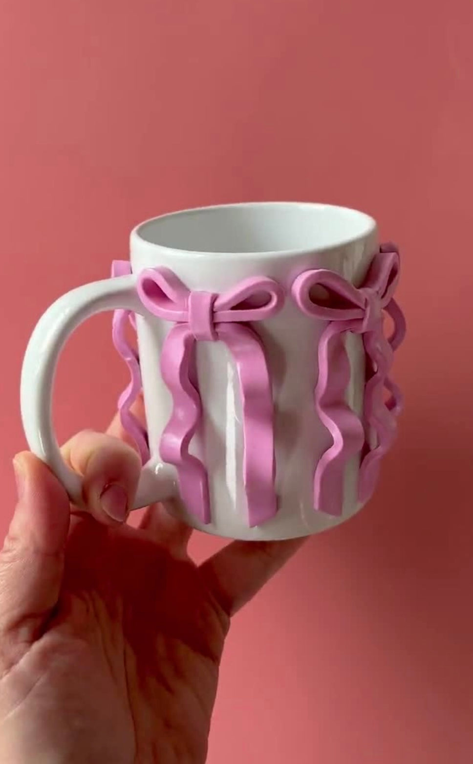 Confetti Quirky Bow Mug