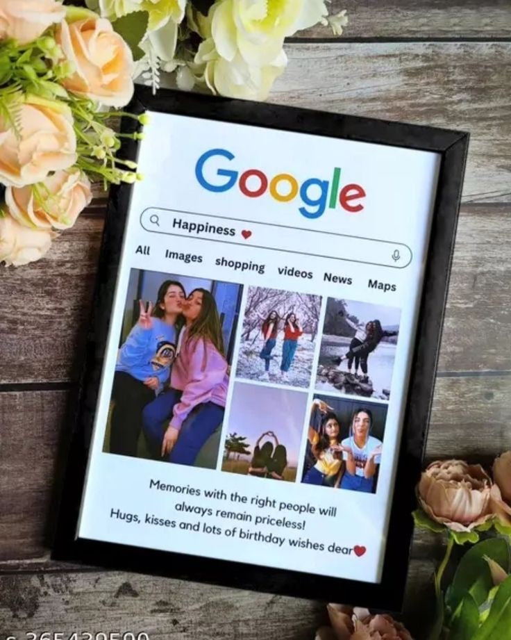 Personalised Google Photo Frame