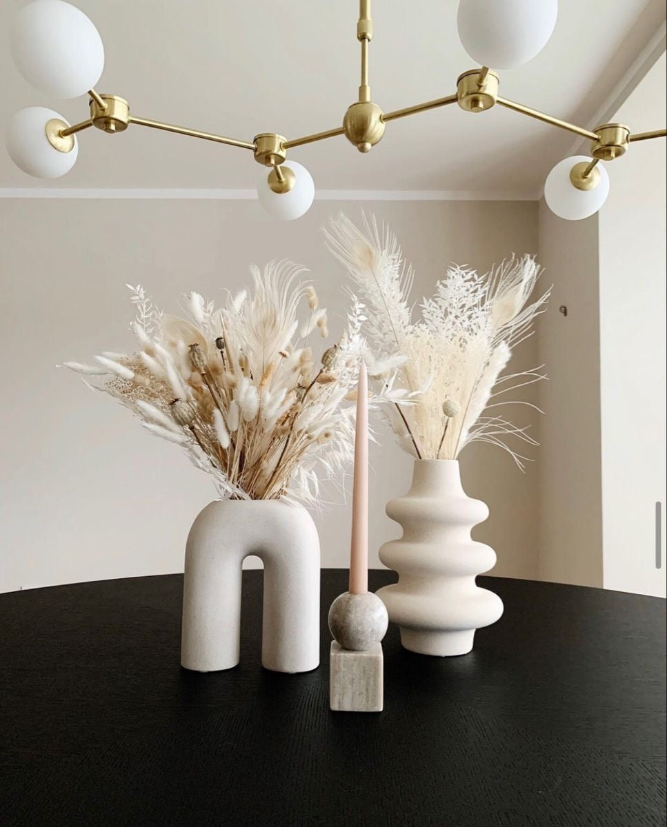 Nordic U-Shaped Ceramic Vase