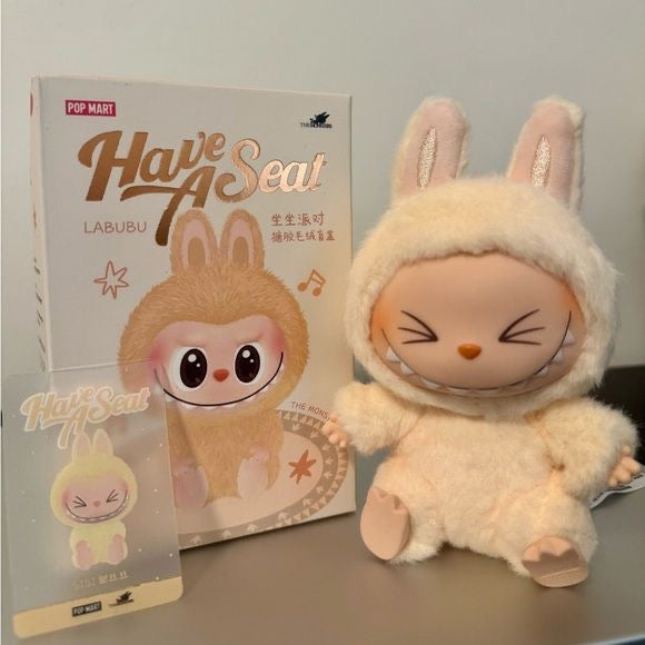 Cute Trending Pop Mart Plush Labubu Dolls
