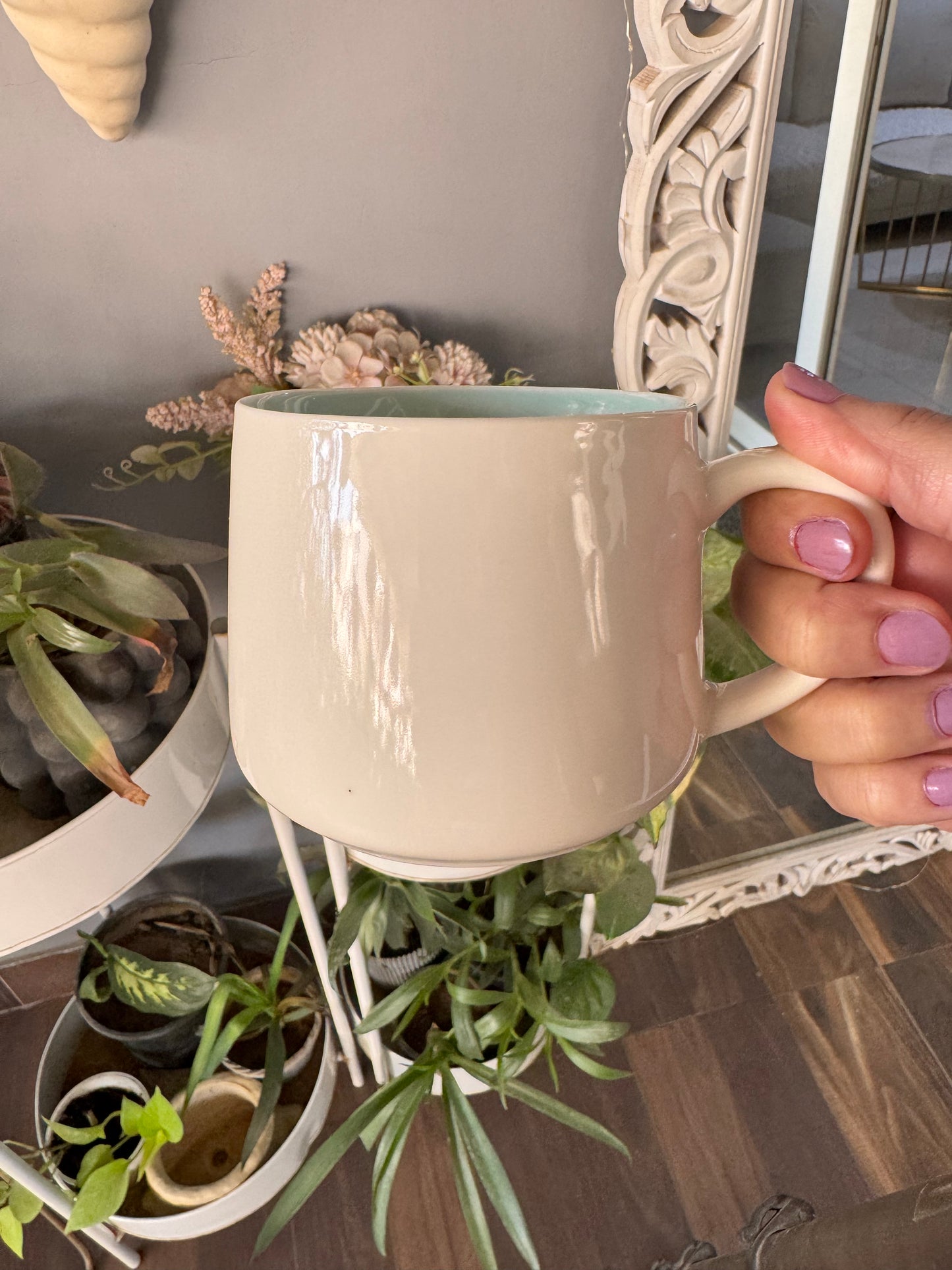 Pinteresty Cute Cow Inside Mug