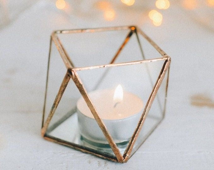Elegant Mini Gold Terrarium