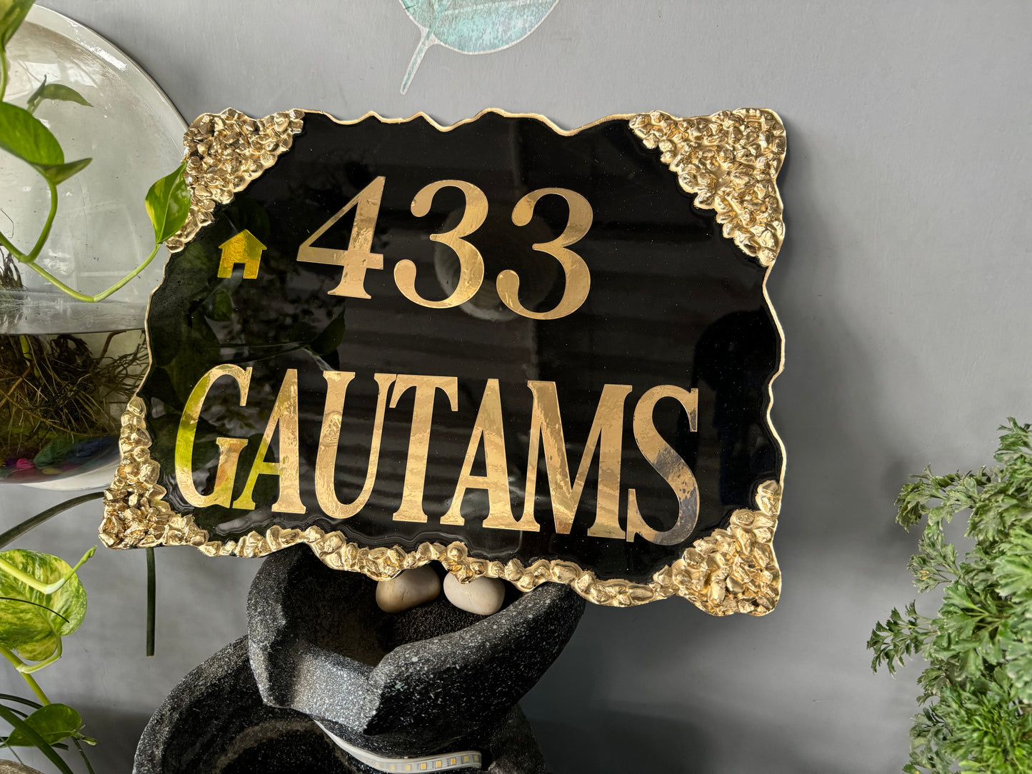 Customised Nameplate for Home