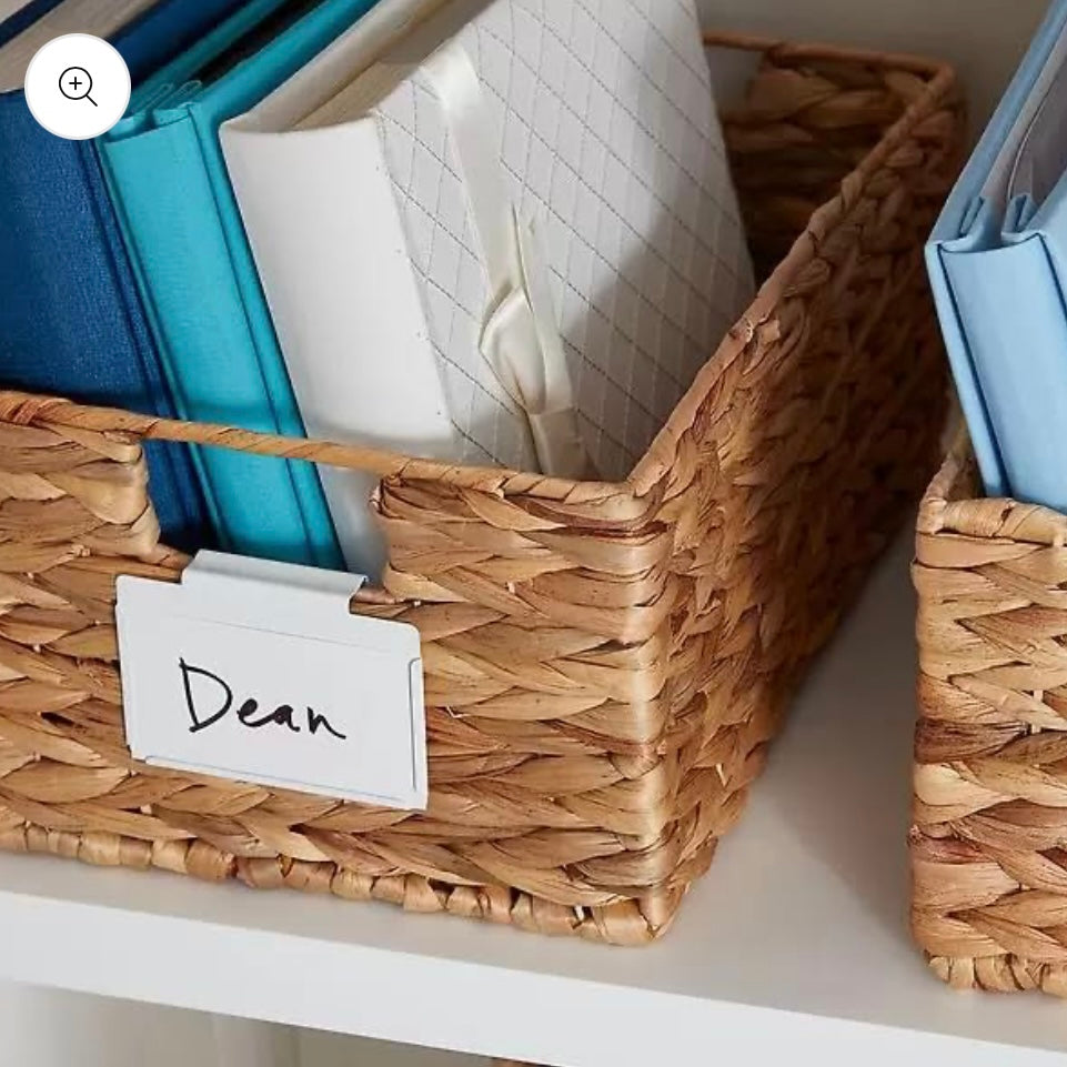 Large Bamboo Kauna Grass Wicker Storage Basket