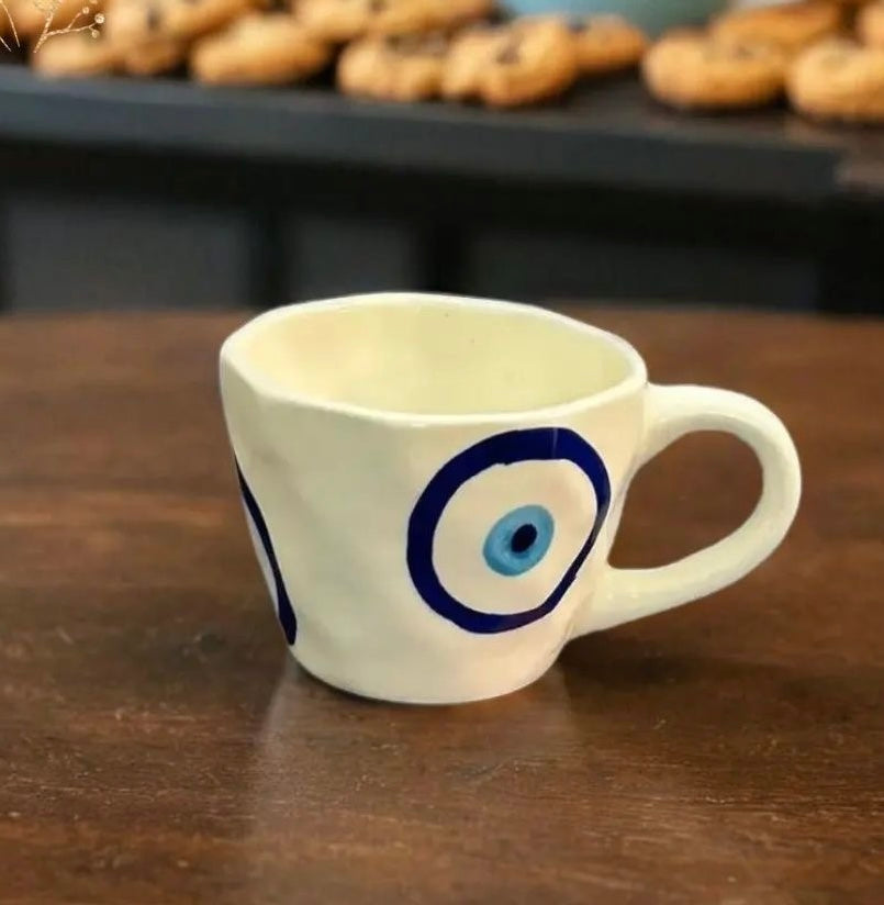 Evil Eye Cup & Saucer Set